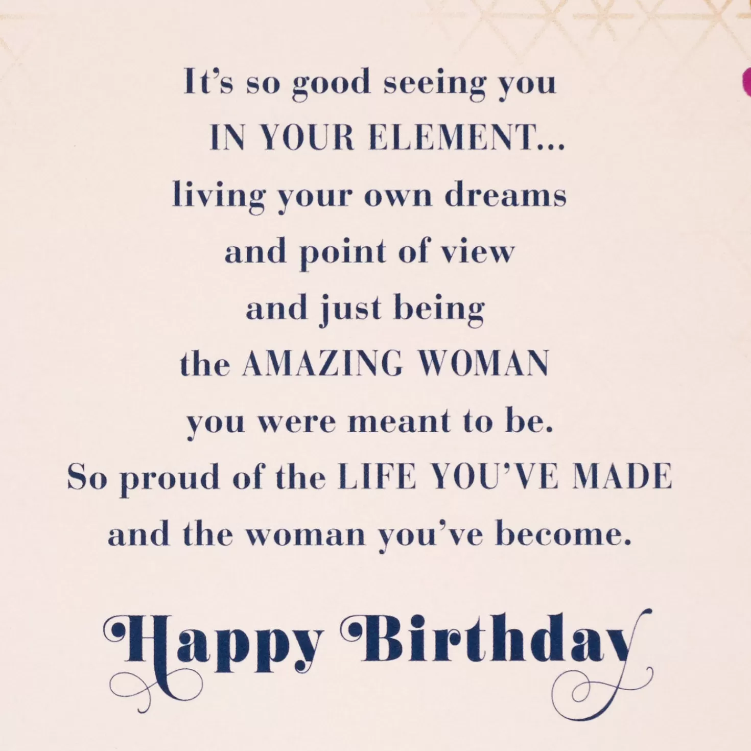 Birthday>Hallmark Proud Of The Woman You'Ve Become Birthday Card For Daughter
