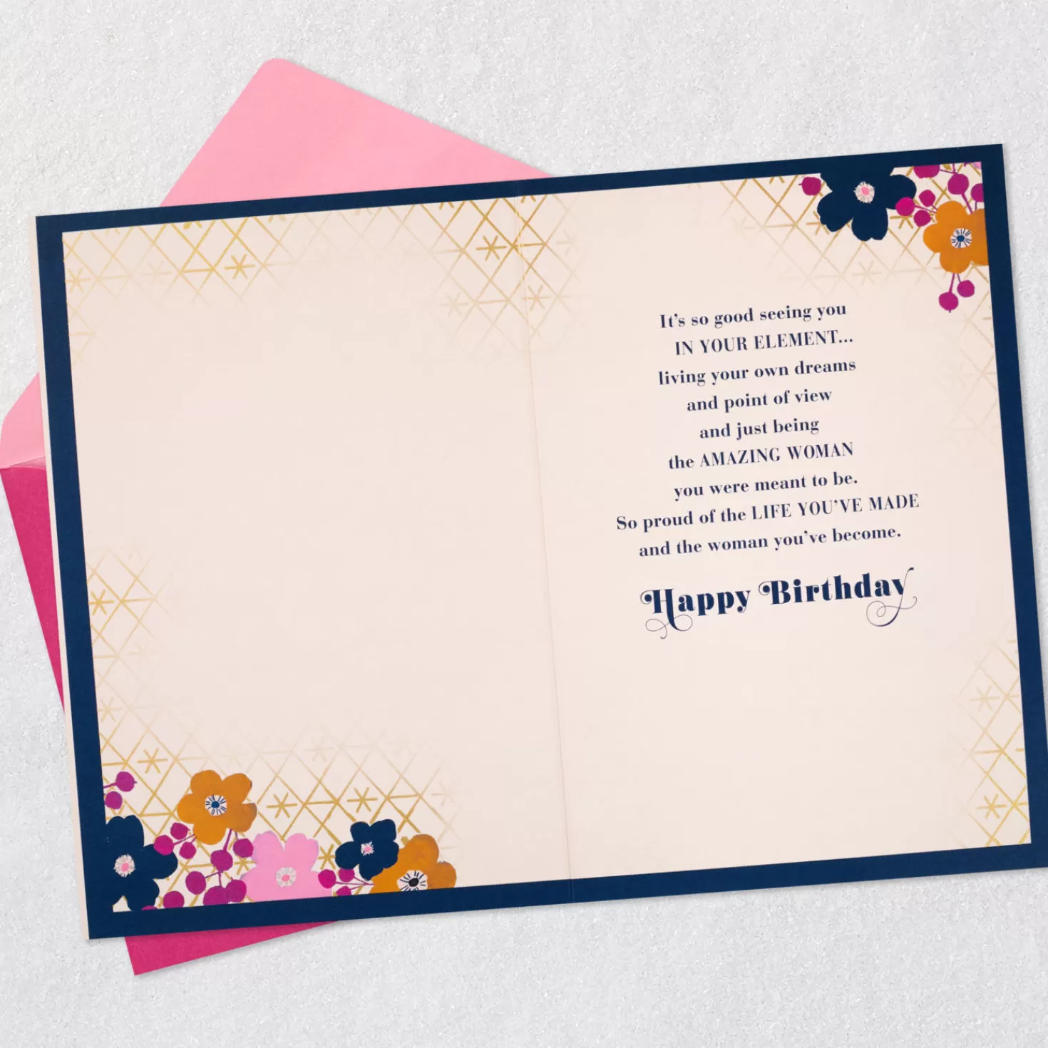 Birthday>Hallmark Proud Of The Woman You'Ve Become Birthday Card For Daughter