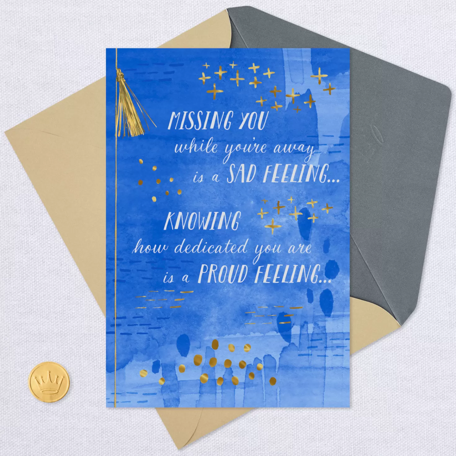 Clearance Proud To Love You Every Day Military Miss You Card Military Appreciation