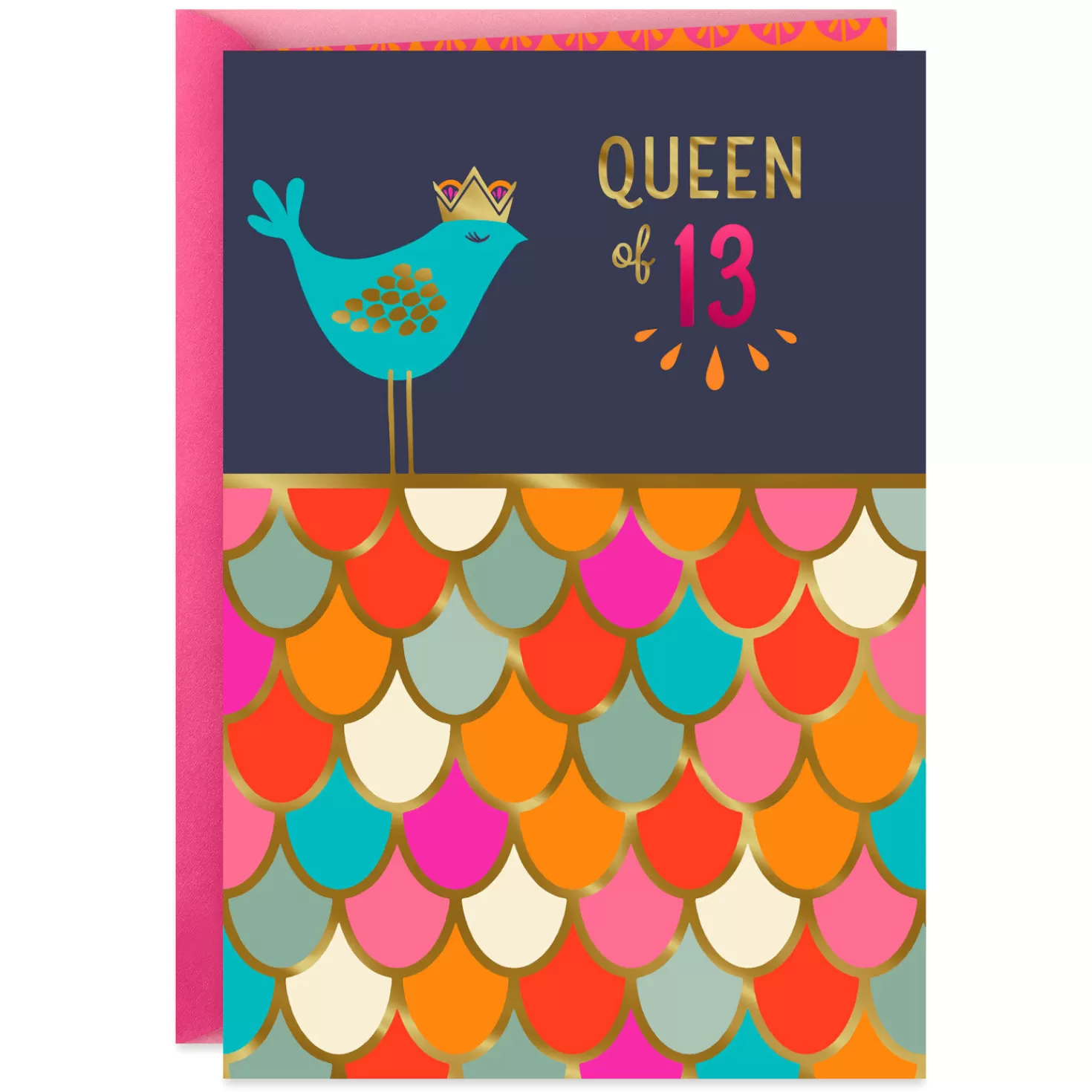 Birthday>Hallmark Queen Teen 13Th Birthday Card