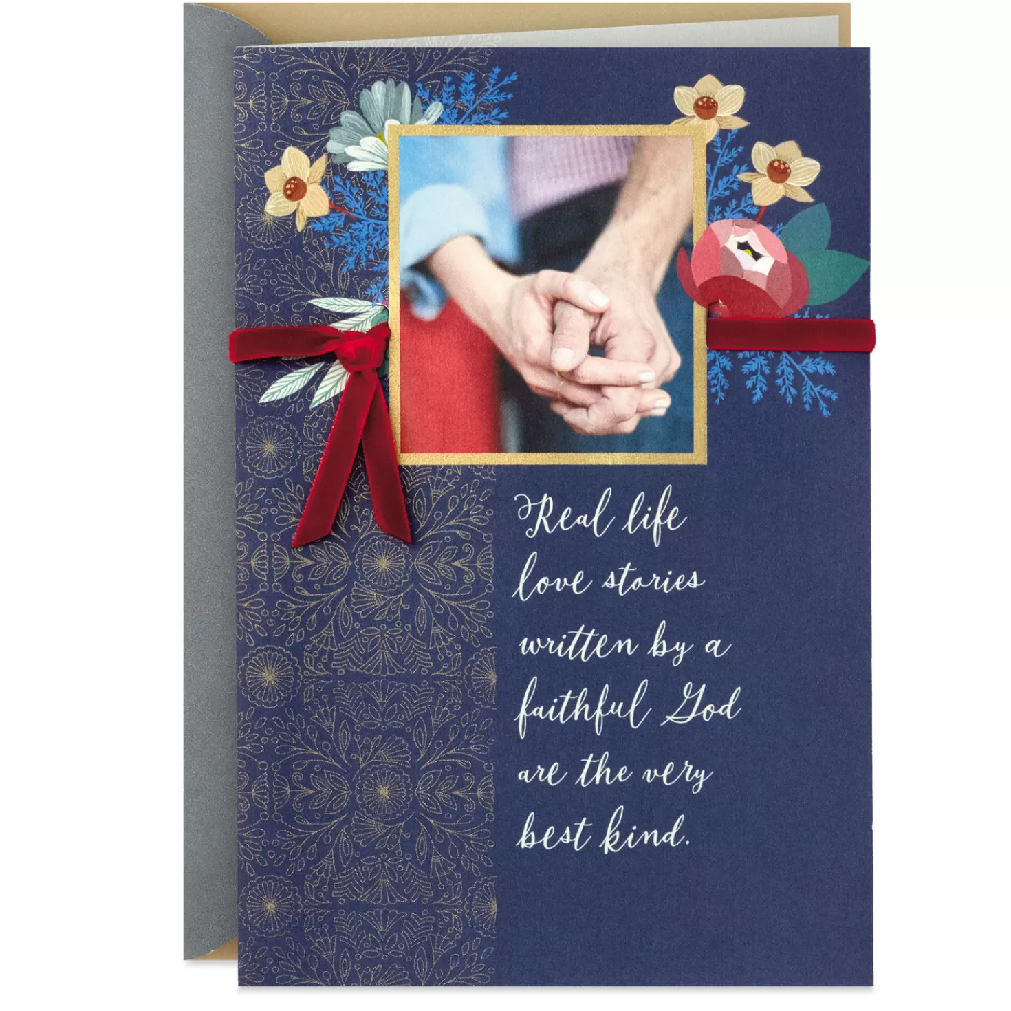 Anniversary>Hallmark Real Life Love Stories Religious Anniversary Card