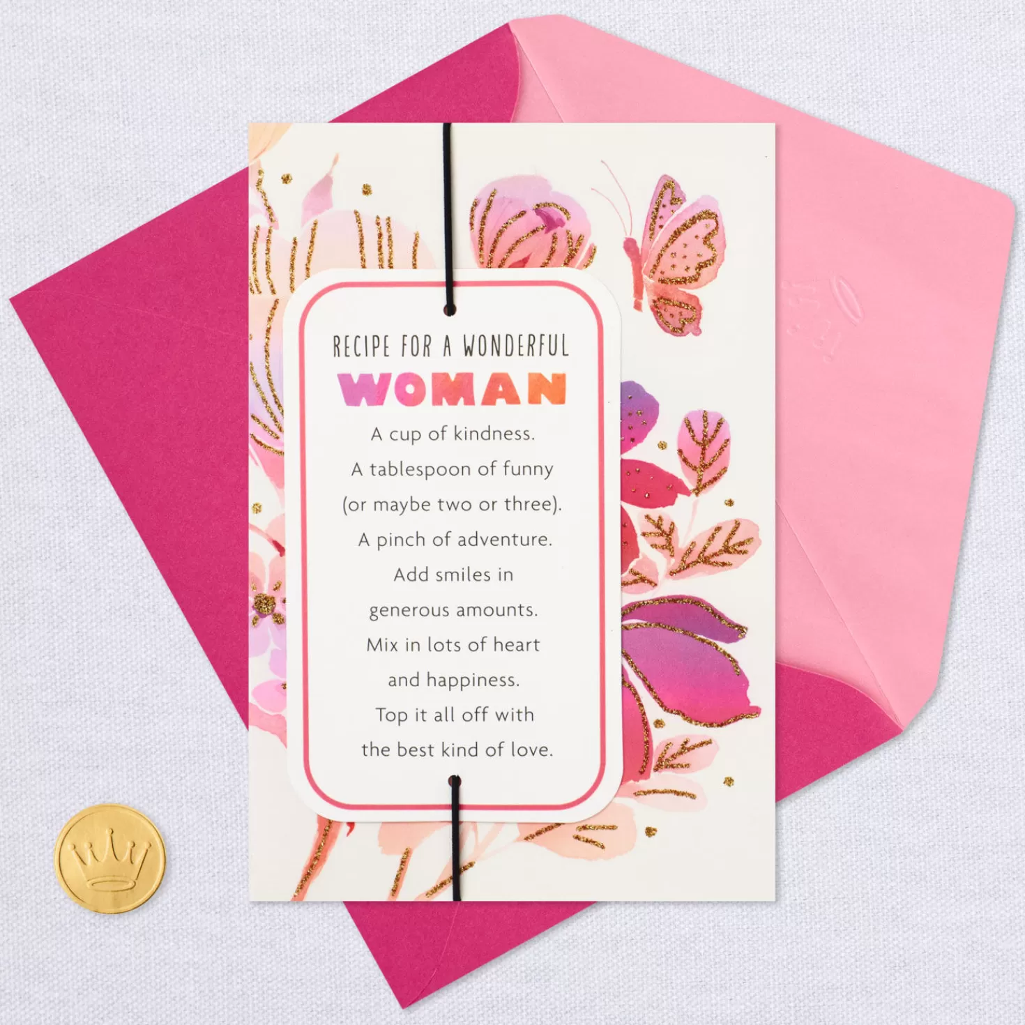 Birthday>Hallmark Recipe For A Wonderful Woman Birthday Card For Her