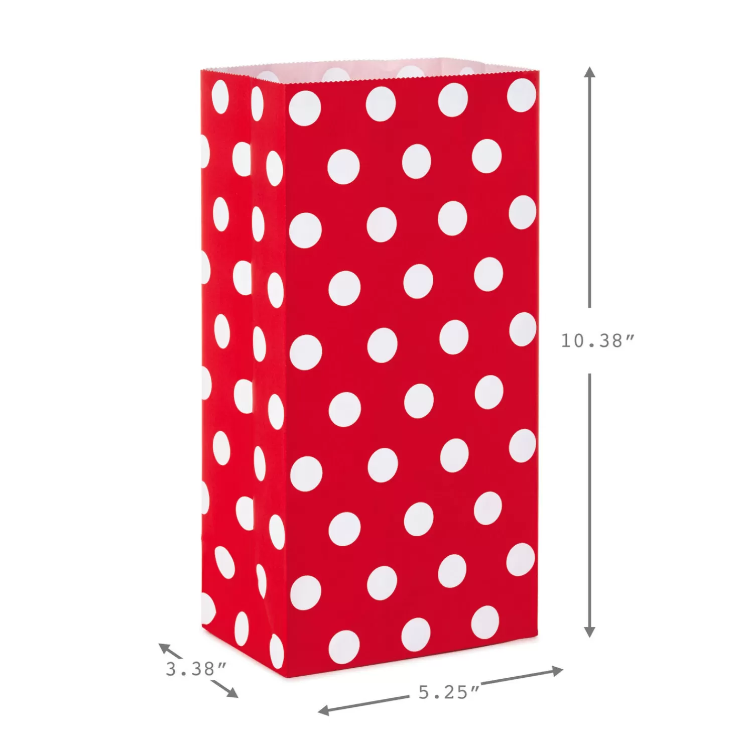 Birthday>Hallmark Red Assorted Paper Goodie Bags, Pack Of 30