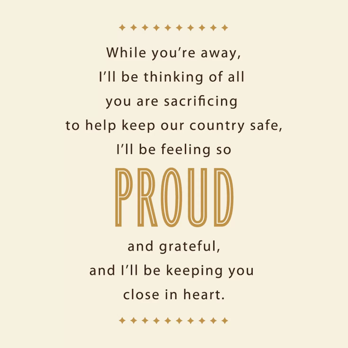 Shop Red, White And Blue Chevron Military Appreciation Card Military Appreciation