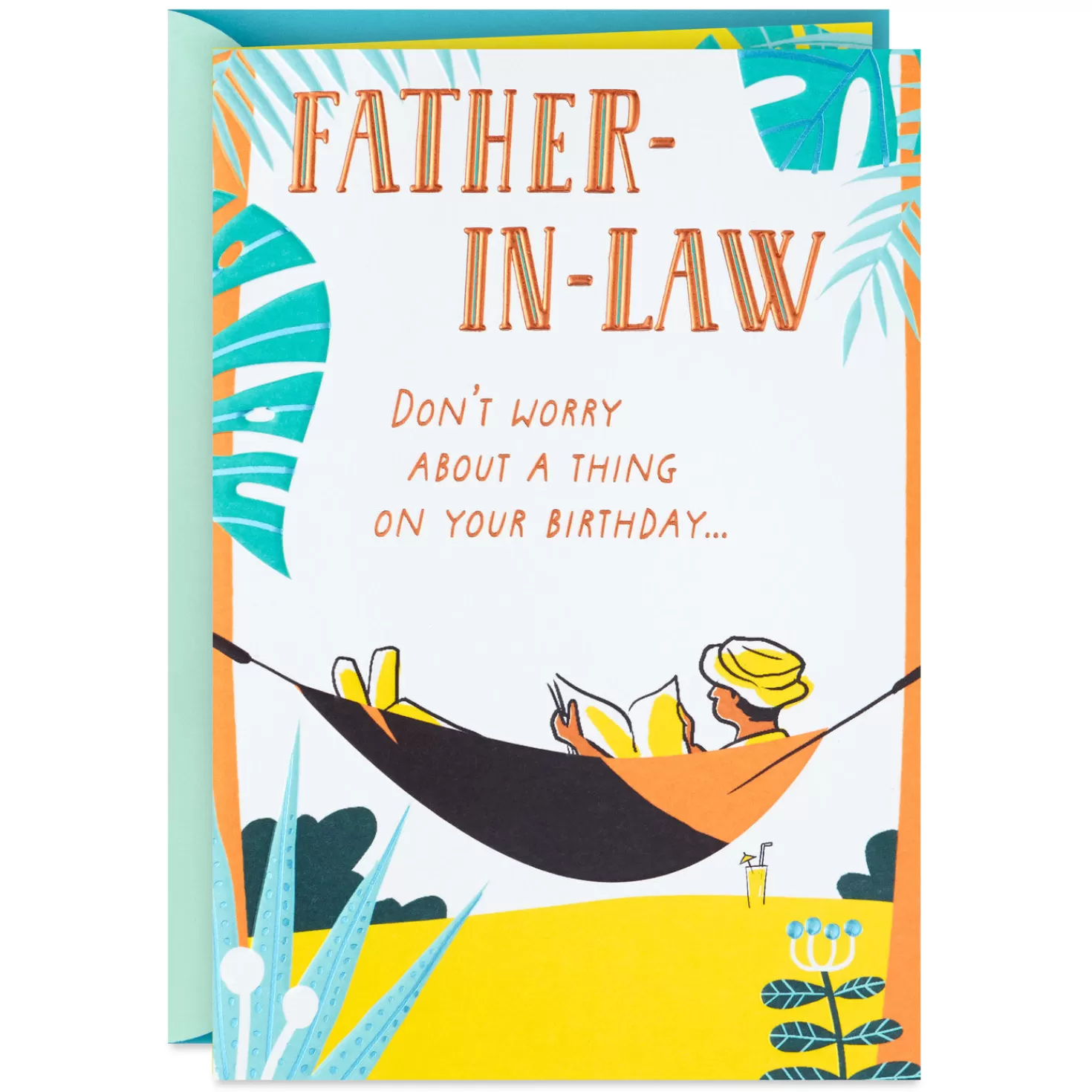 Birthday>Hallmark Relax And Feel The Love Birthday Card For Father-In-Law