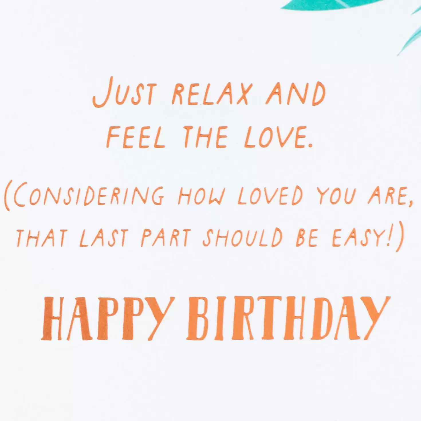 Birthday>Hallmark Relax And Feel The Love Birthday Card For Father-In-Law