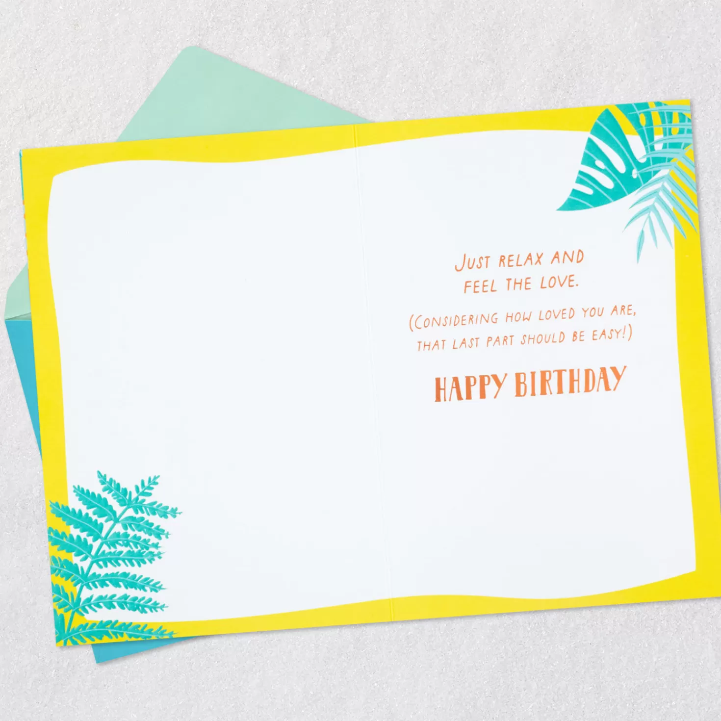 Birthday>Hallmark Relax And Feel The Love Birthday Card For Father-In-Law