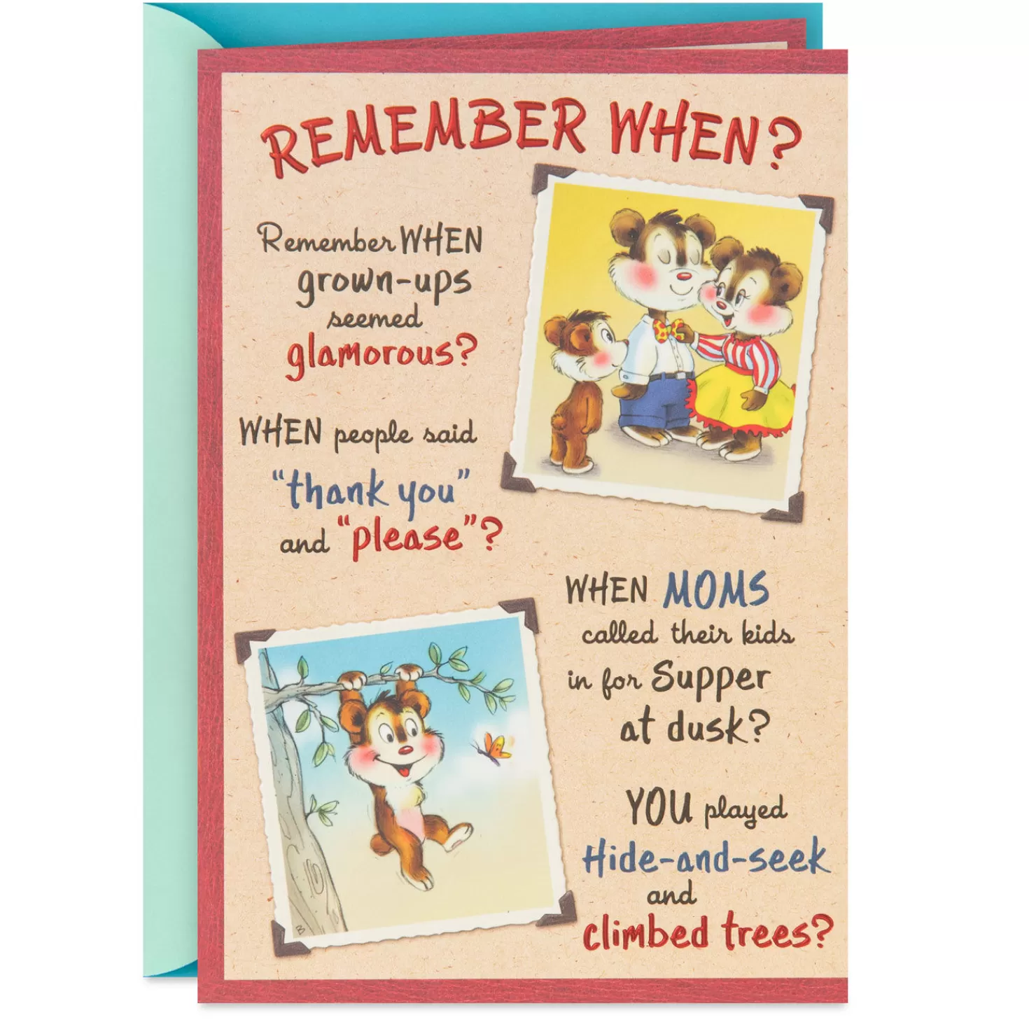 Birthday>Hallmark Remember When? Funny Birthday Card