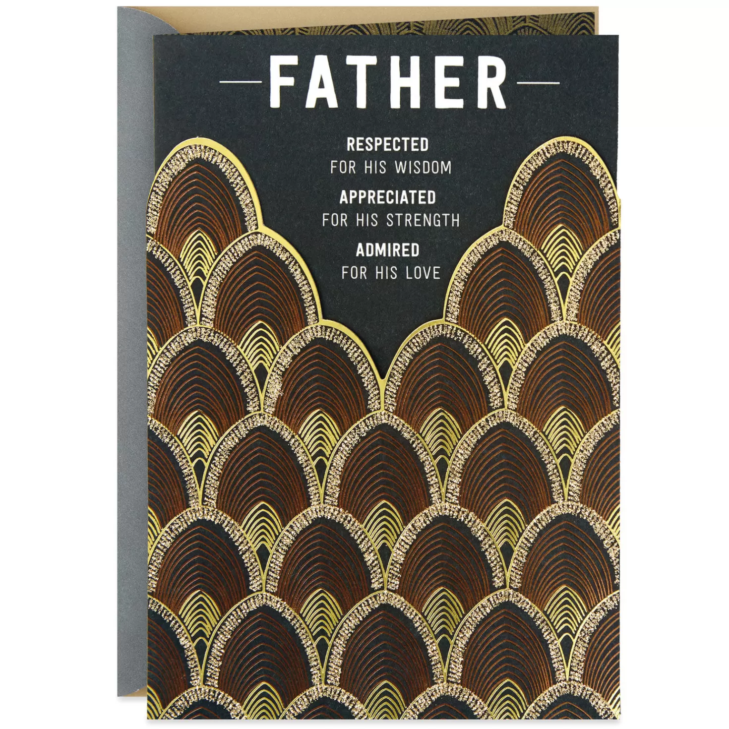 Birthday>Hallmark Respected, Appreciated And Admired Birthday Card For Father