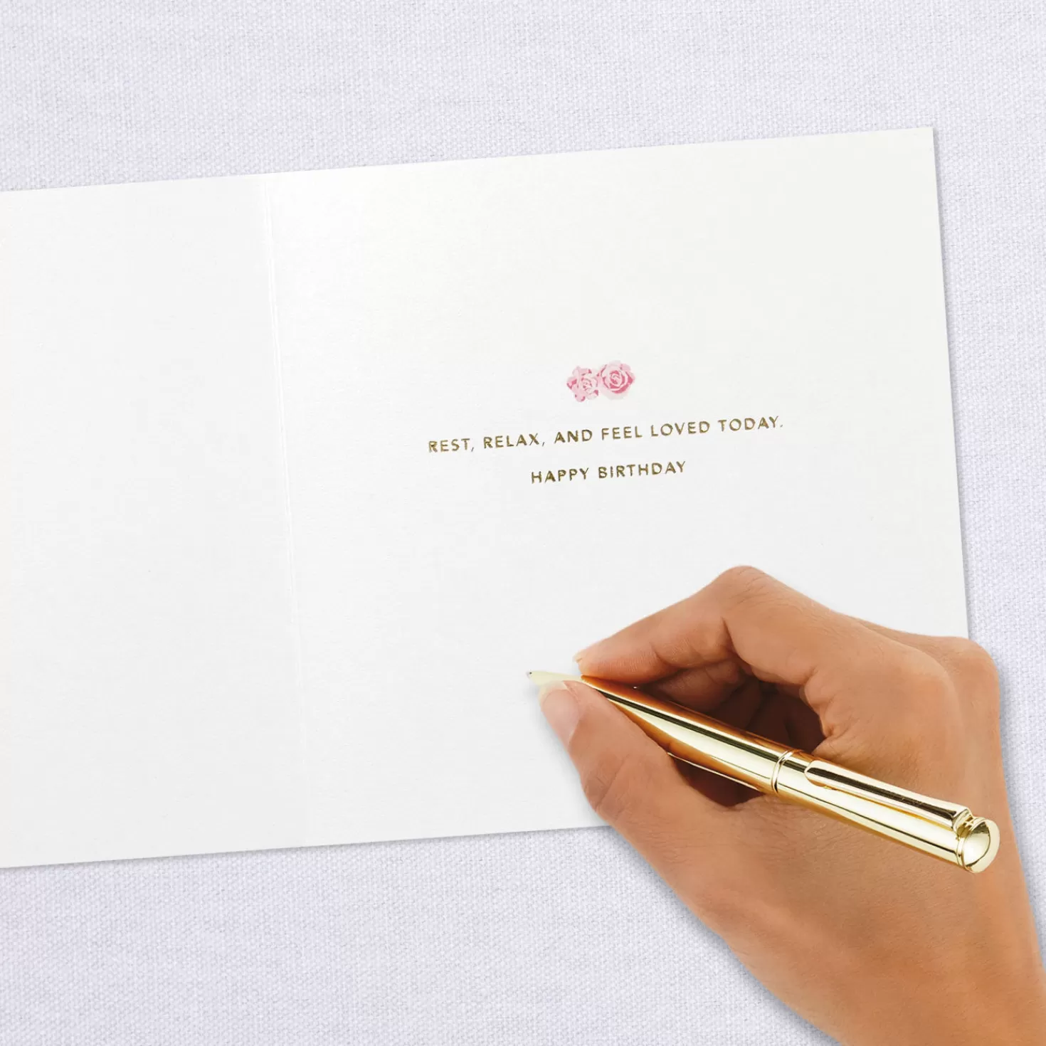 Birthday>Hallmark Rest, Relax And Know You'Re Loved Birthday Card For Her