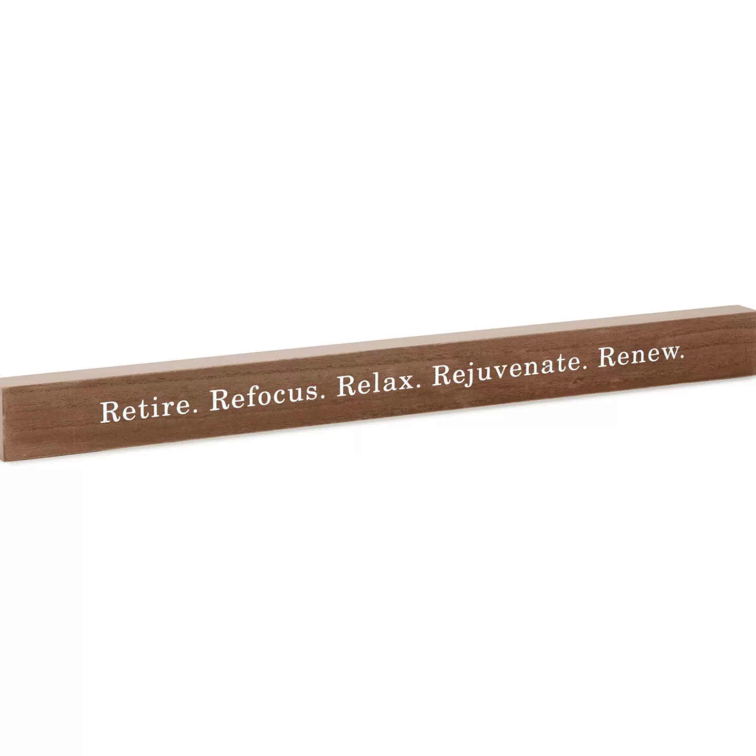 Cheap Retire Relax Renew Wood Quote Sign, 23.5X2 Retirement
