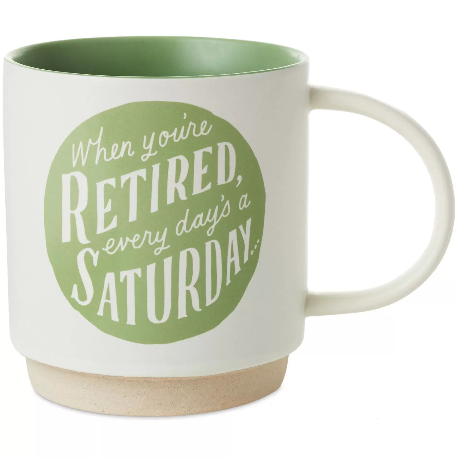 New Retired Every Day's A Saturday Mug, 16 Oz. Retirement