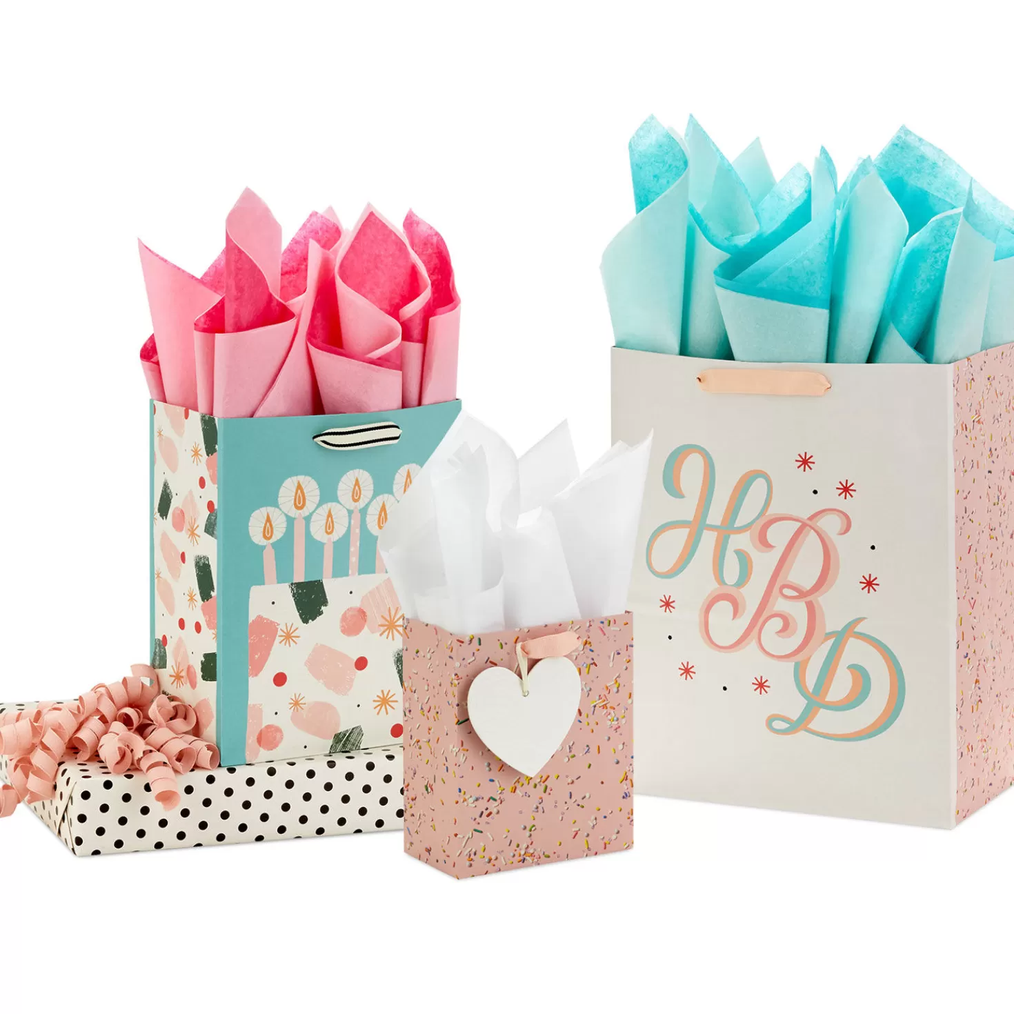 Birthday>Hallmark Retro Charm Gift Wrap Collection