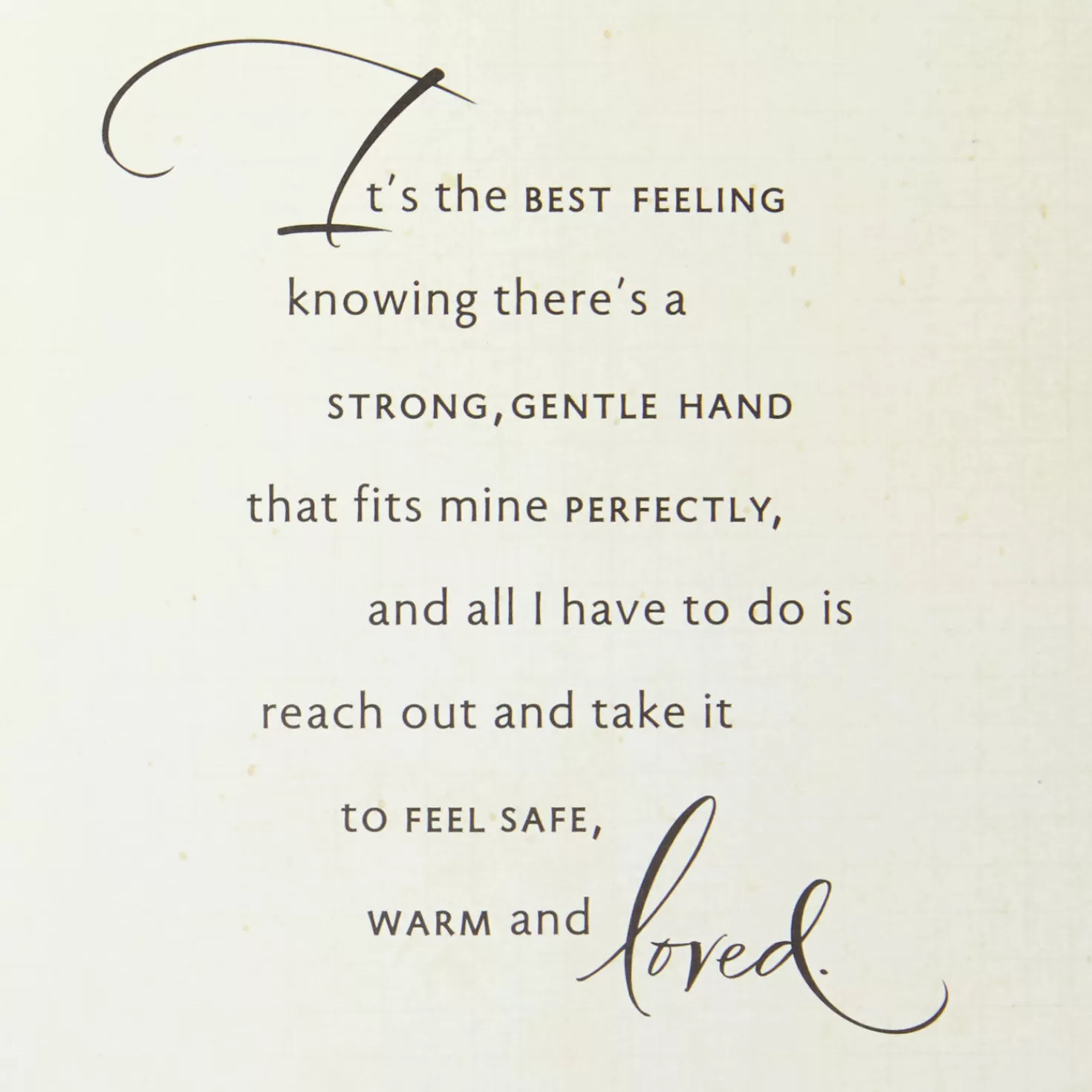 Birthday>Hallmark Safe, Warm And Loved Birthday Card For Husband