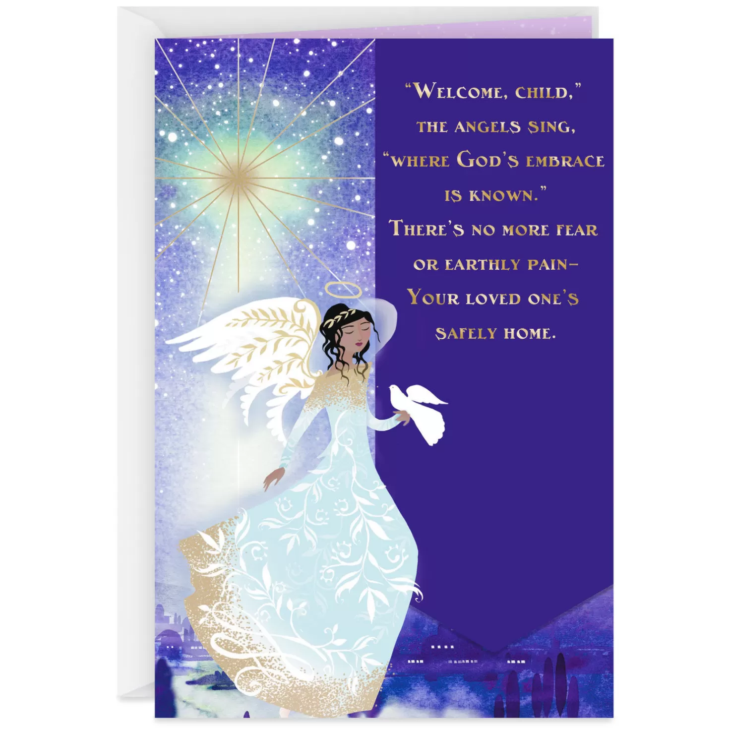 Outlet Safely Home In Heaven Sympathy Card Sympathy