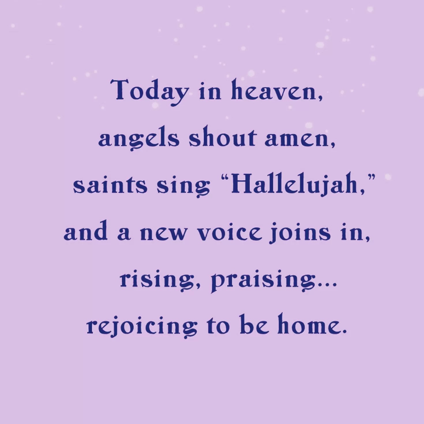 Outlet Safely Home In Heaven Sympathy Card Sympathy
