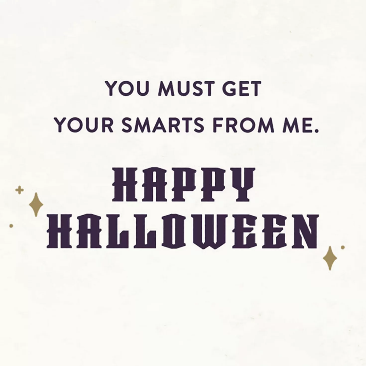 Halloween (10/31)>Hallmark Scary Smart Funny Halloween Card For Grandson
