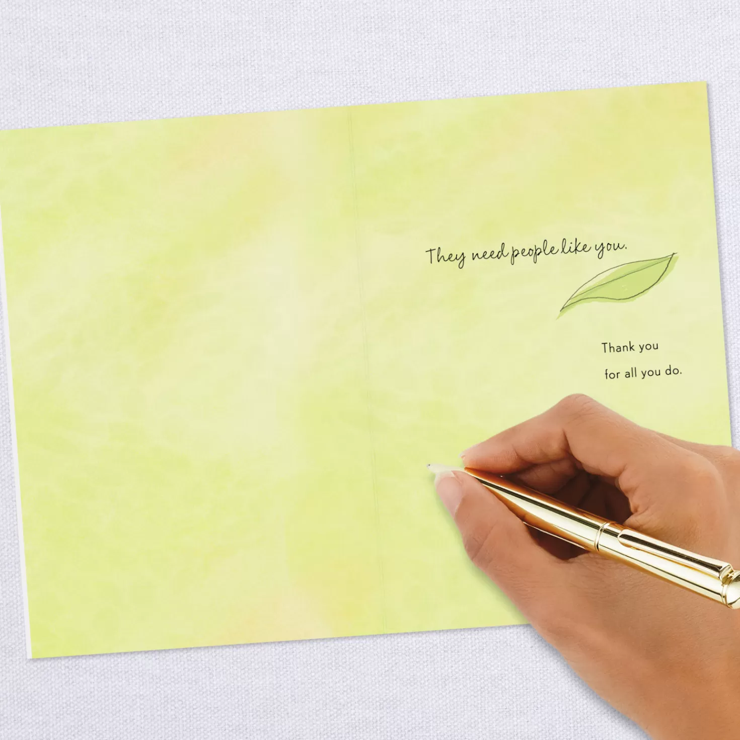 Fashion Schools Need People Like You Thank-You Card For Teacher Teacher Appreciation