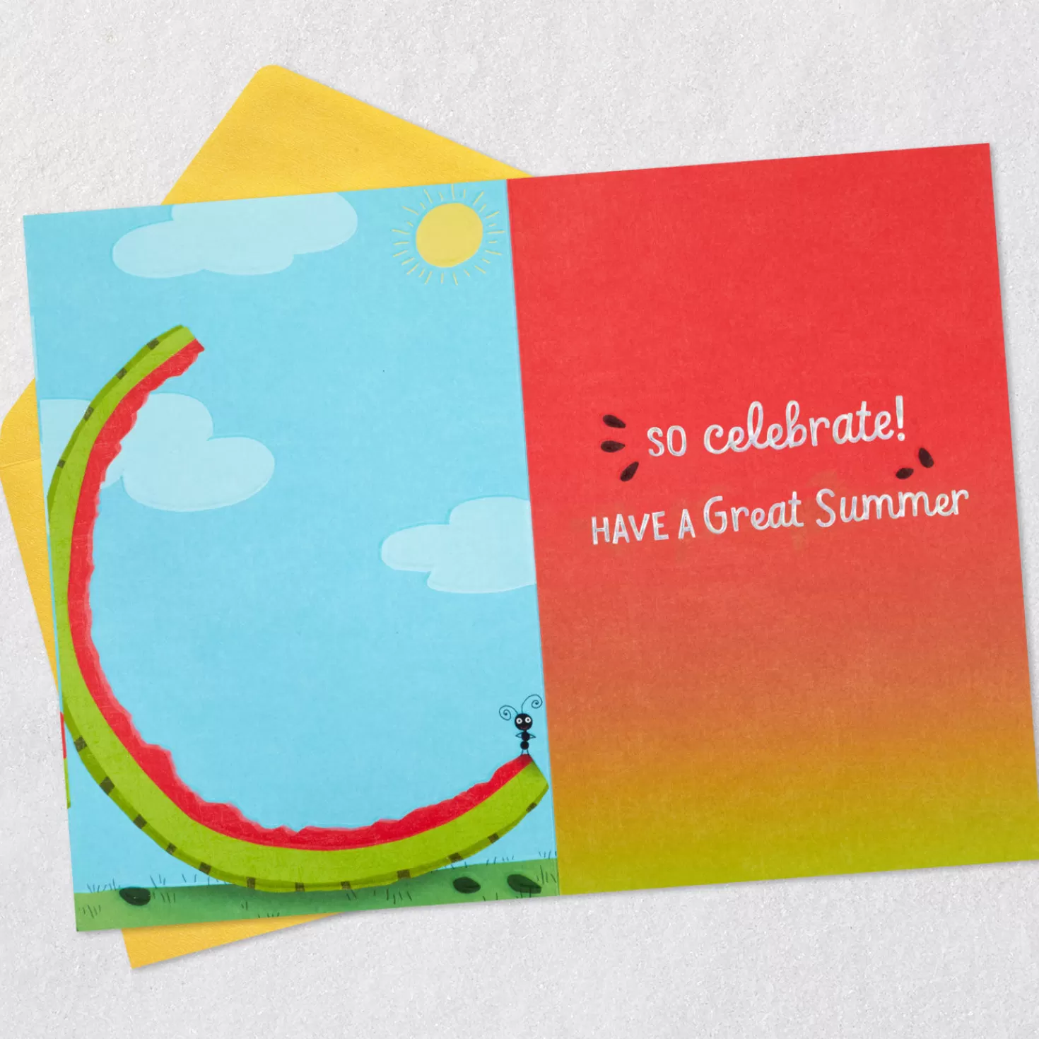 Outlet School's Out For Summer End Of Year Congratulations Card For Kid Graduation