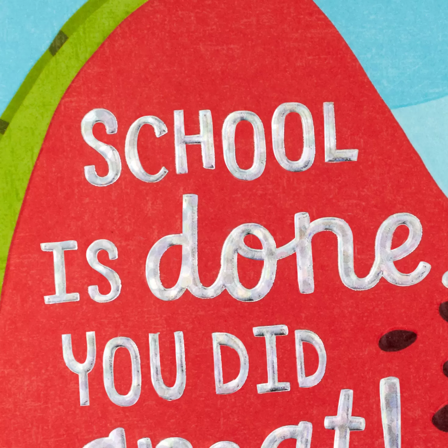 Outlet School's Out For Summer End Of Year Congratulations Card For Kid Graduation
