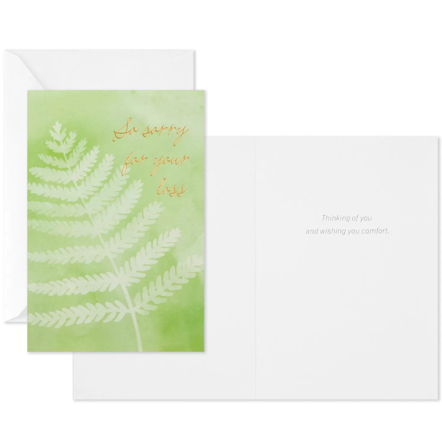 Shop Serene Flowers Assorted Sympathy Cards, Pack Of 12 Sympathy
