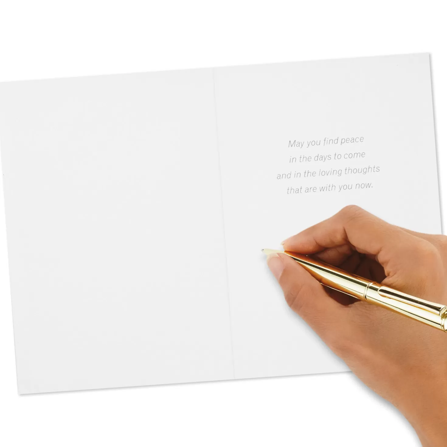 Shop Serene Flowers Assorted Sympathy Cards, Pack Of 12 Sympathy