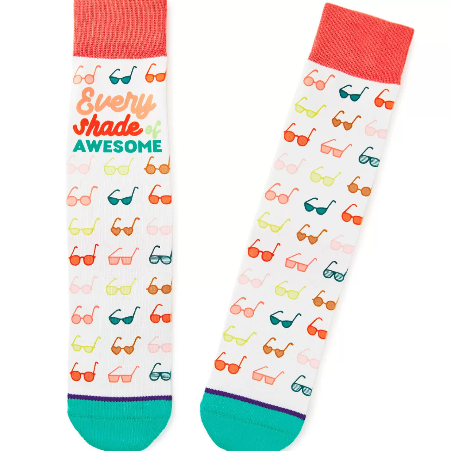 Shop Shades Of Awesome Sunglasses Fun Crew Socks Encouragement