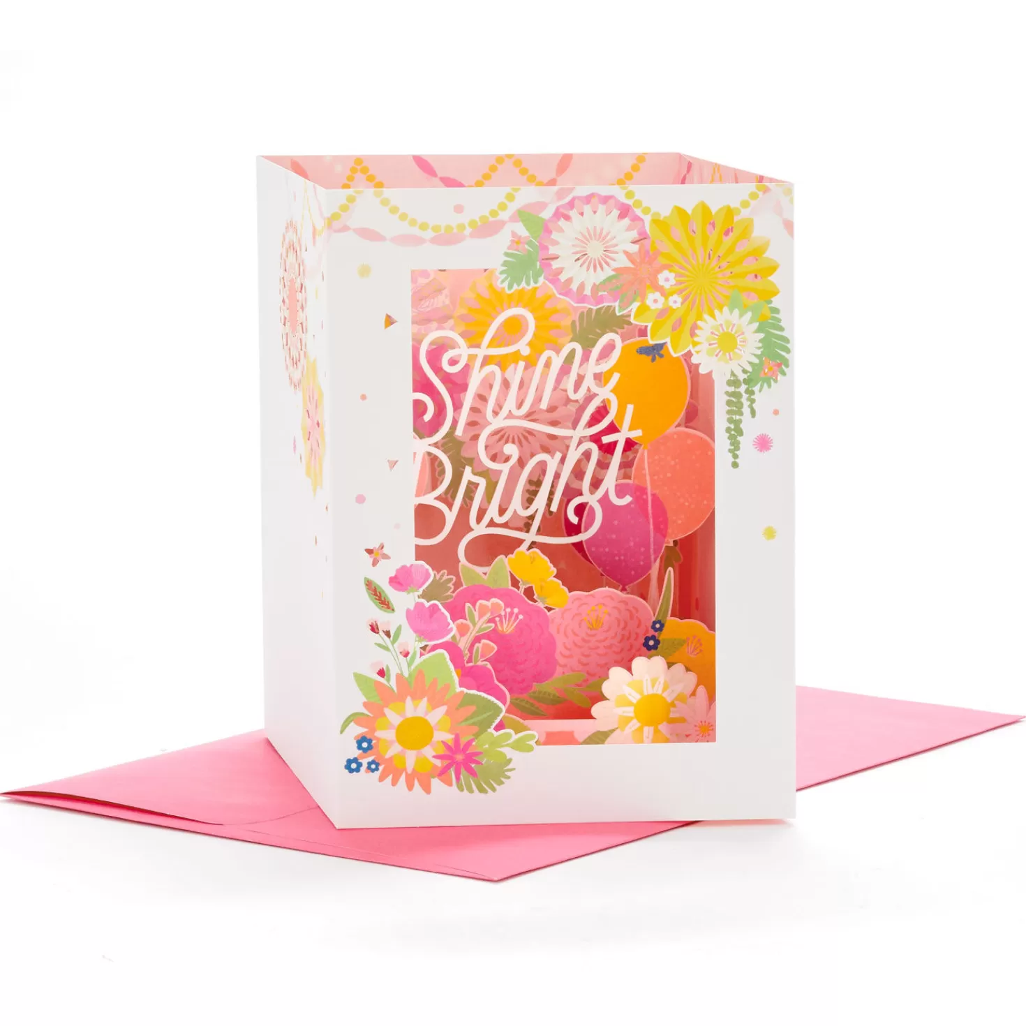 Birthday>Hallmark Shine Bright 3D Pop-Up Birthday Card