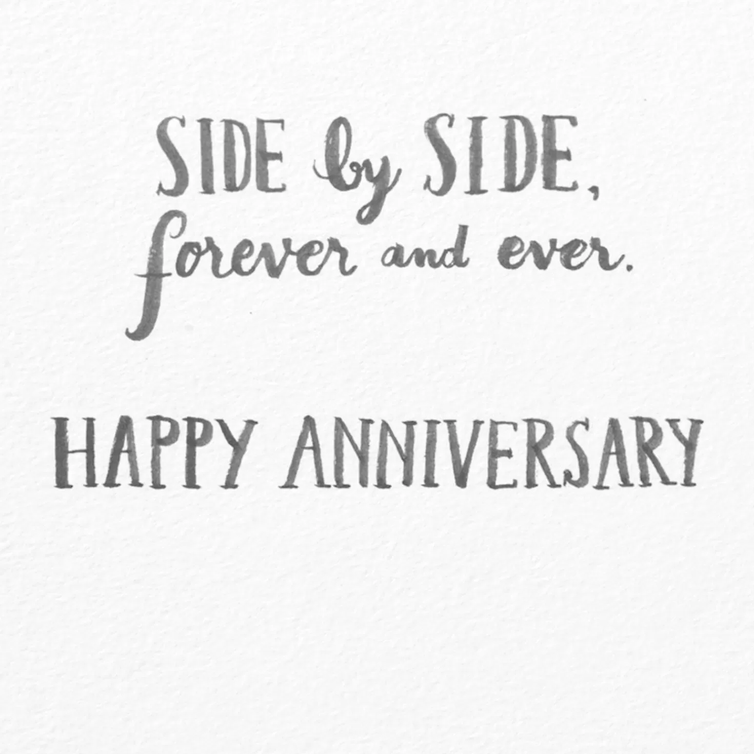 Anniversary>Hallmark Side By Side Forever Anniversary Card