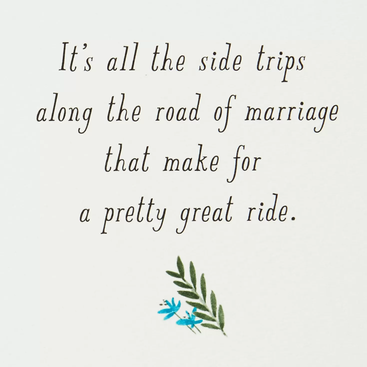Anniversary>Hallmark Side Trips On The Road Of Marriage Anniversary Card
