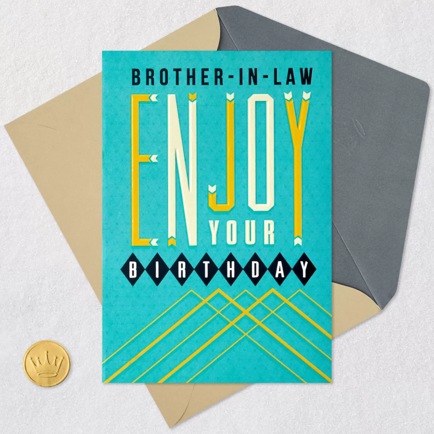Birthday>Hallmark Sit Back And Enjoy Life Birthday Card For Brother-In-Law