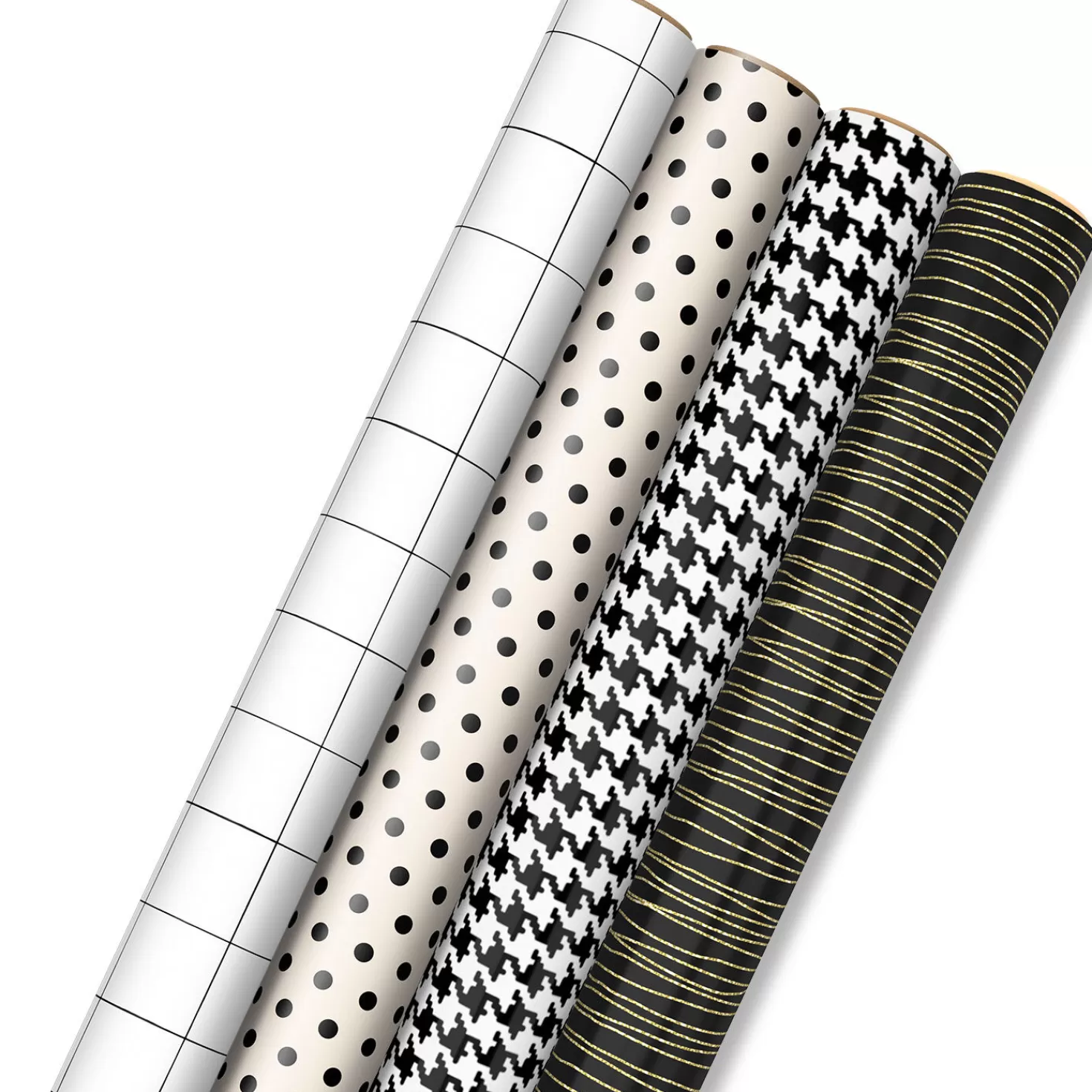 Store Sleek And Chic Monochrome Wrapping Paper Collection Wedding