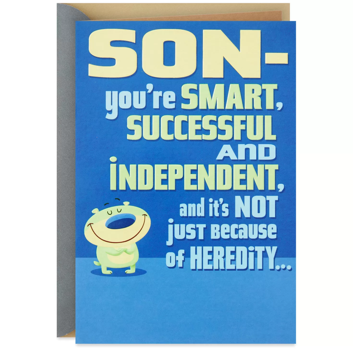 Birthday>Hallmark Smart And Successful Son Funny Birthday Card