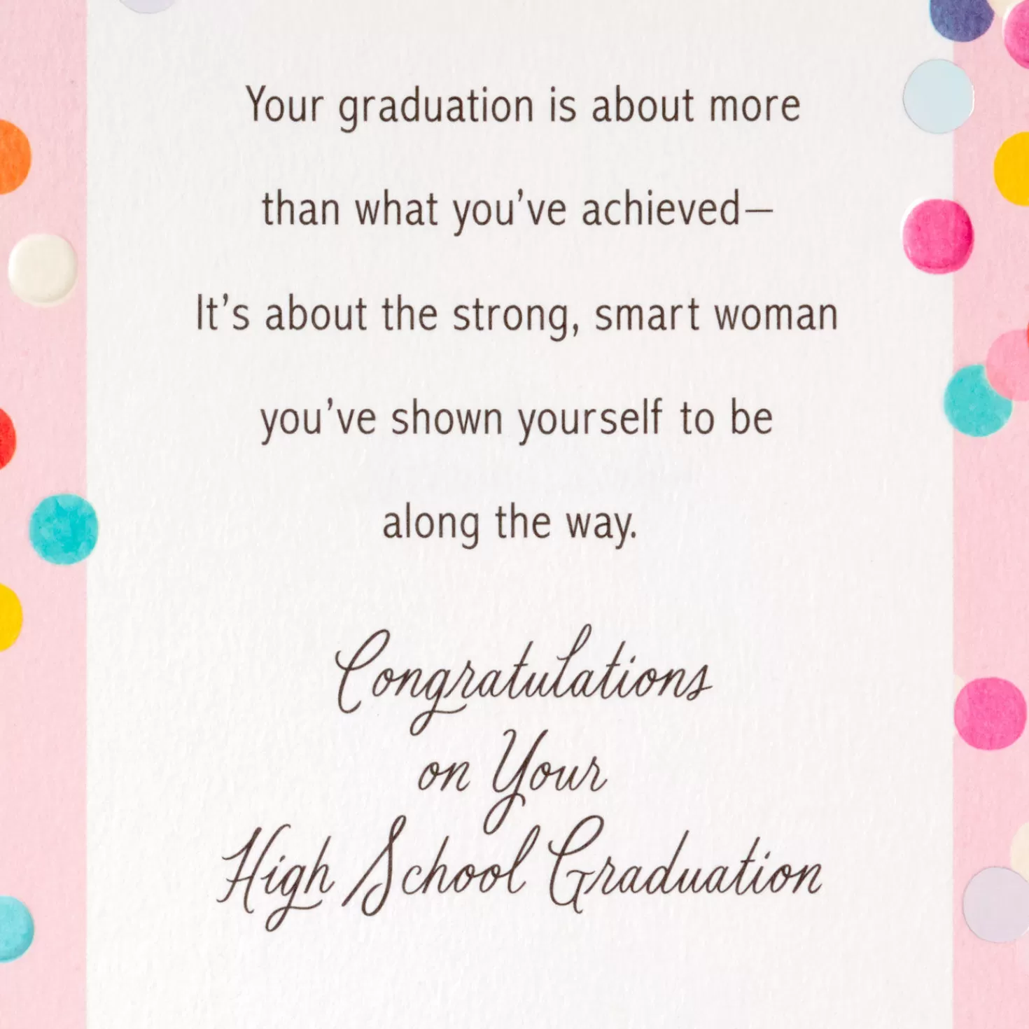 Sale Smart, Strong Woman High School Graduation Card Graduation