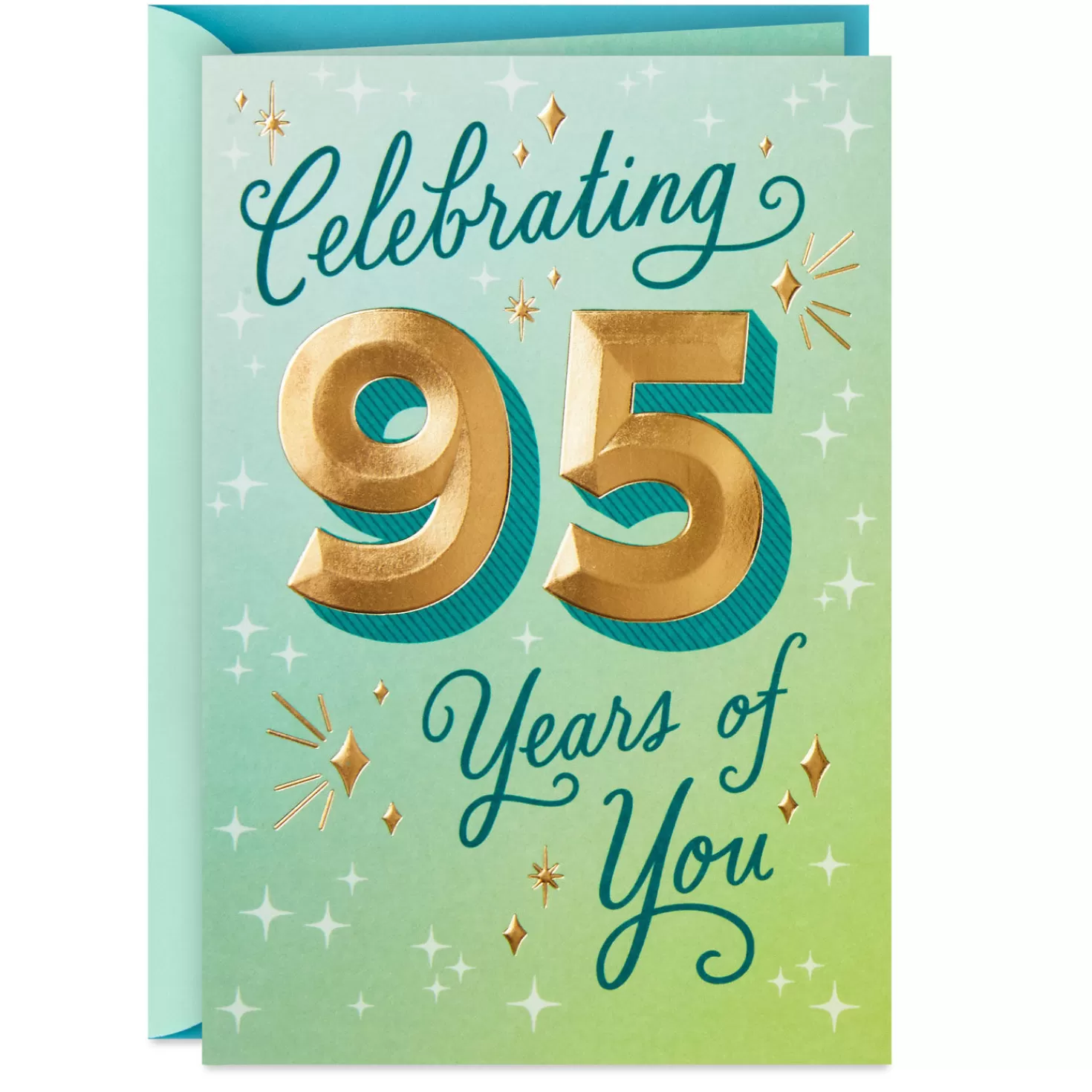 Birthday>Hallmark Smiles And Celebration 95Th Birthday Card