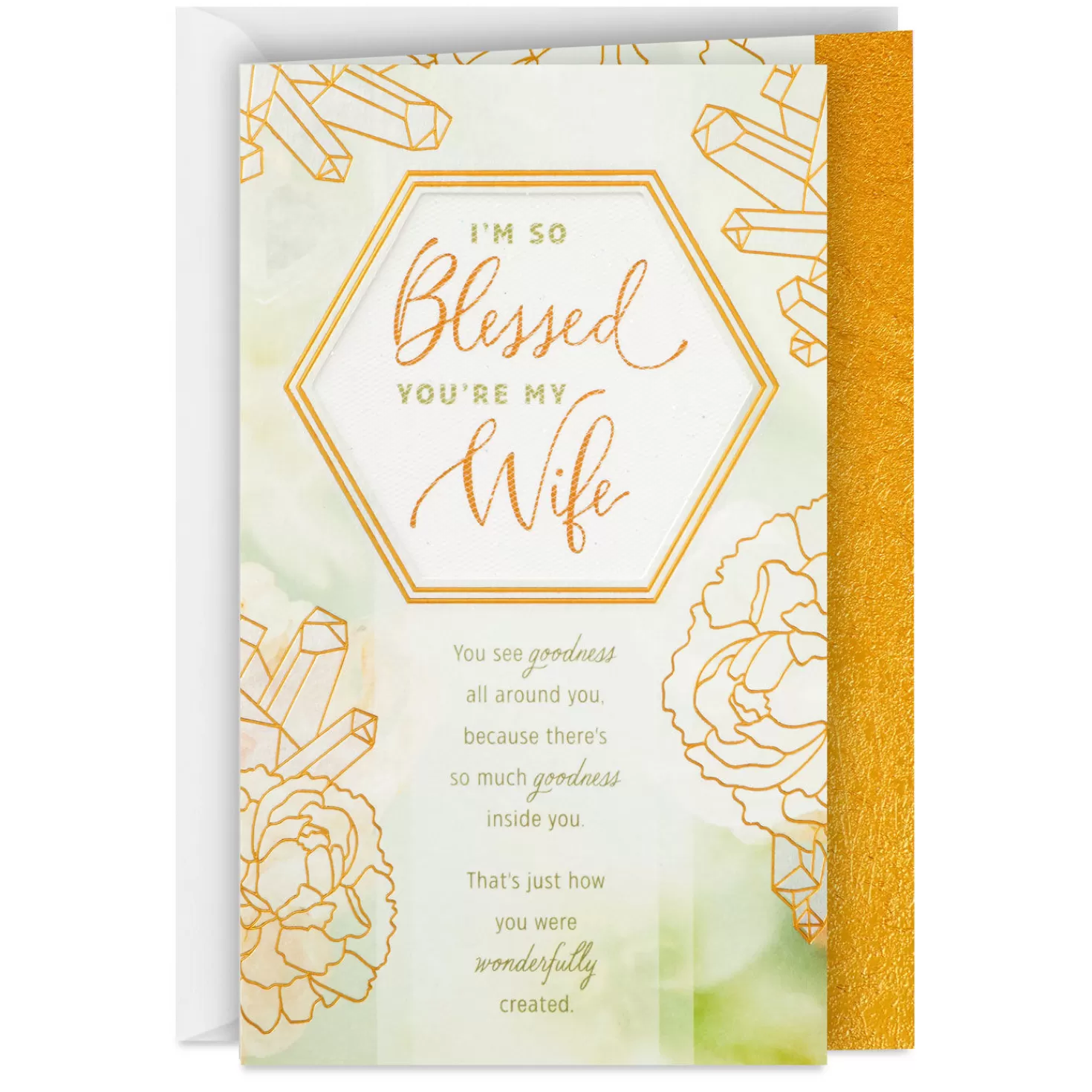 Birthday>Hallmark So Blessed You'Re My Wife Birthday Card