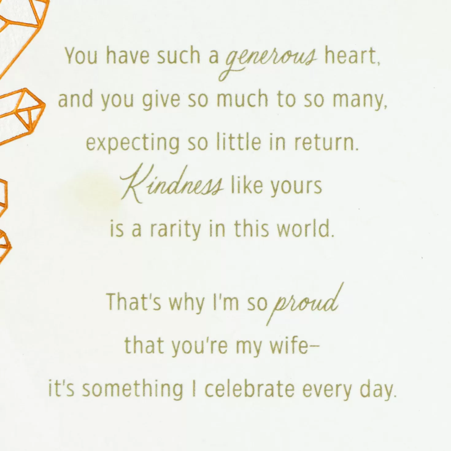 Birthday>Hallmark So Blessed You'Re My Wife Birthday Card