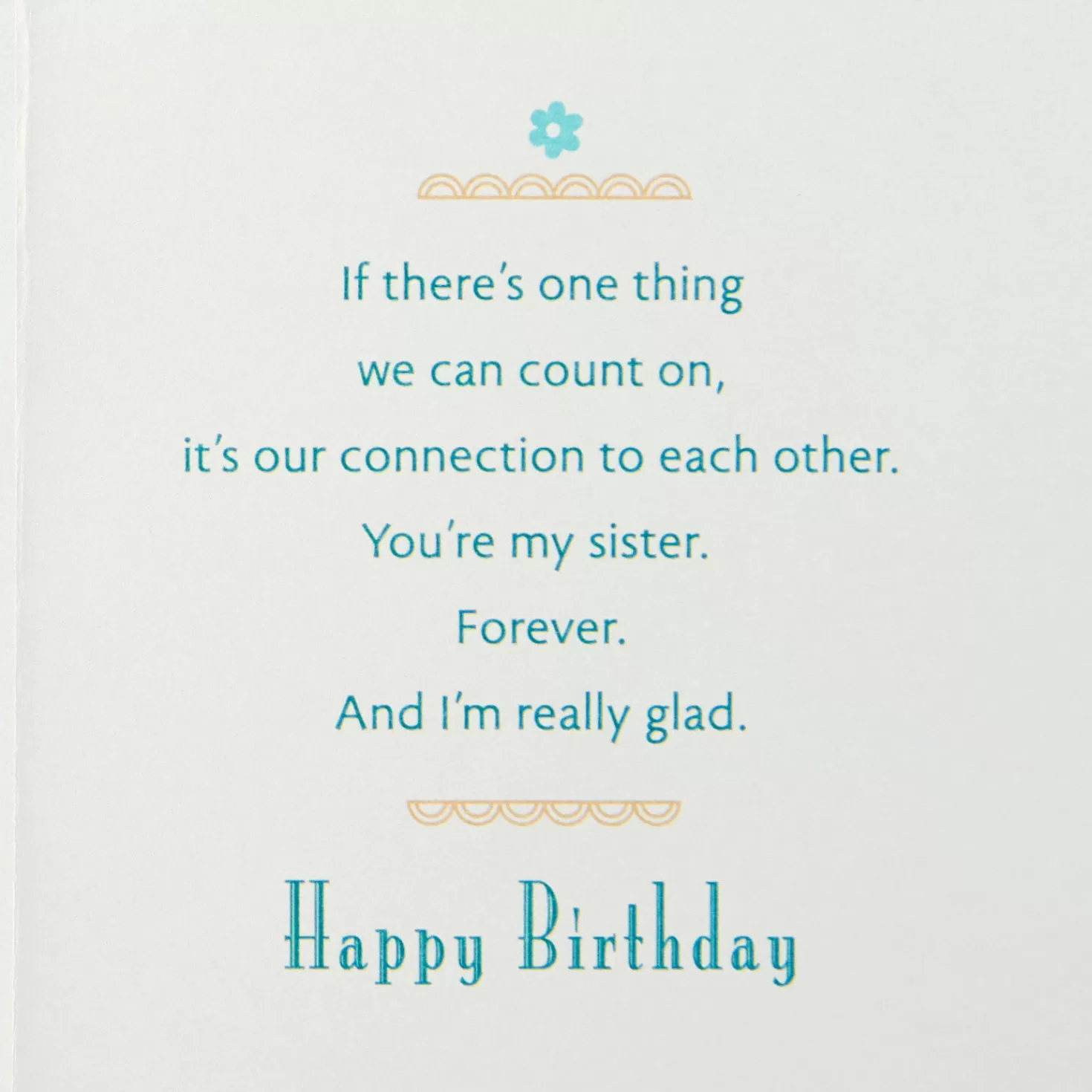 Birthday>Hallmark So Glad We Have Each Other Birthday Card For Sister