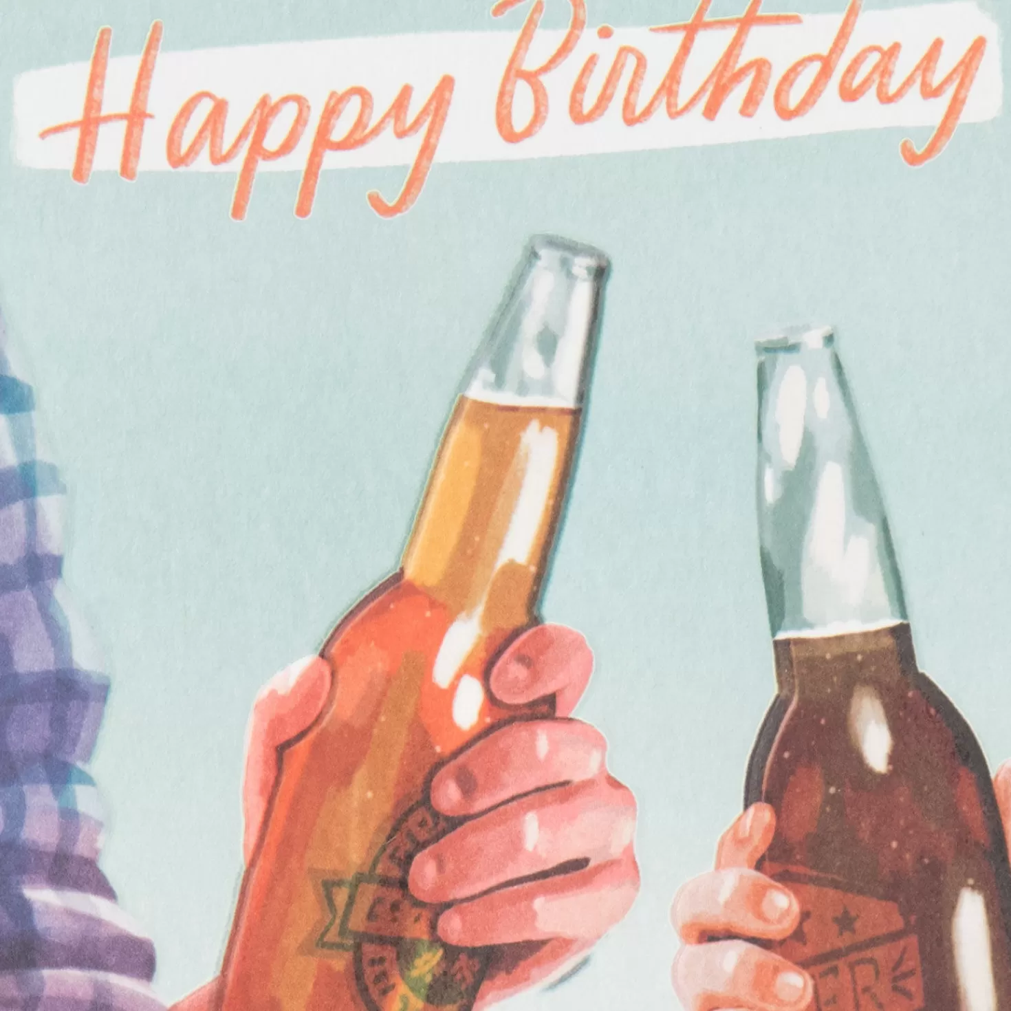 Birthday>Hallmark So Glad You'Re Like A Brother To Me Birthday Card