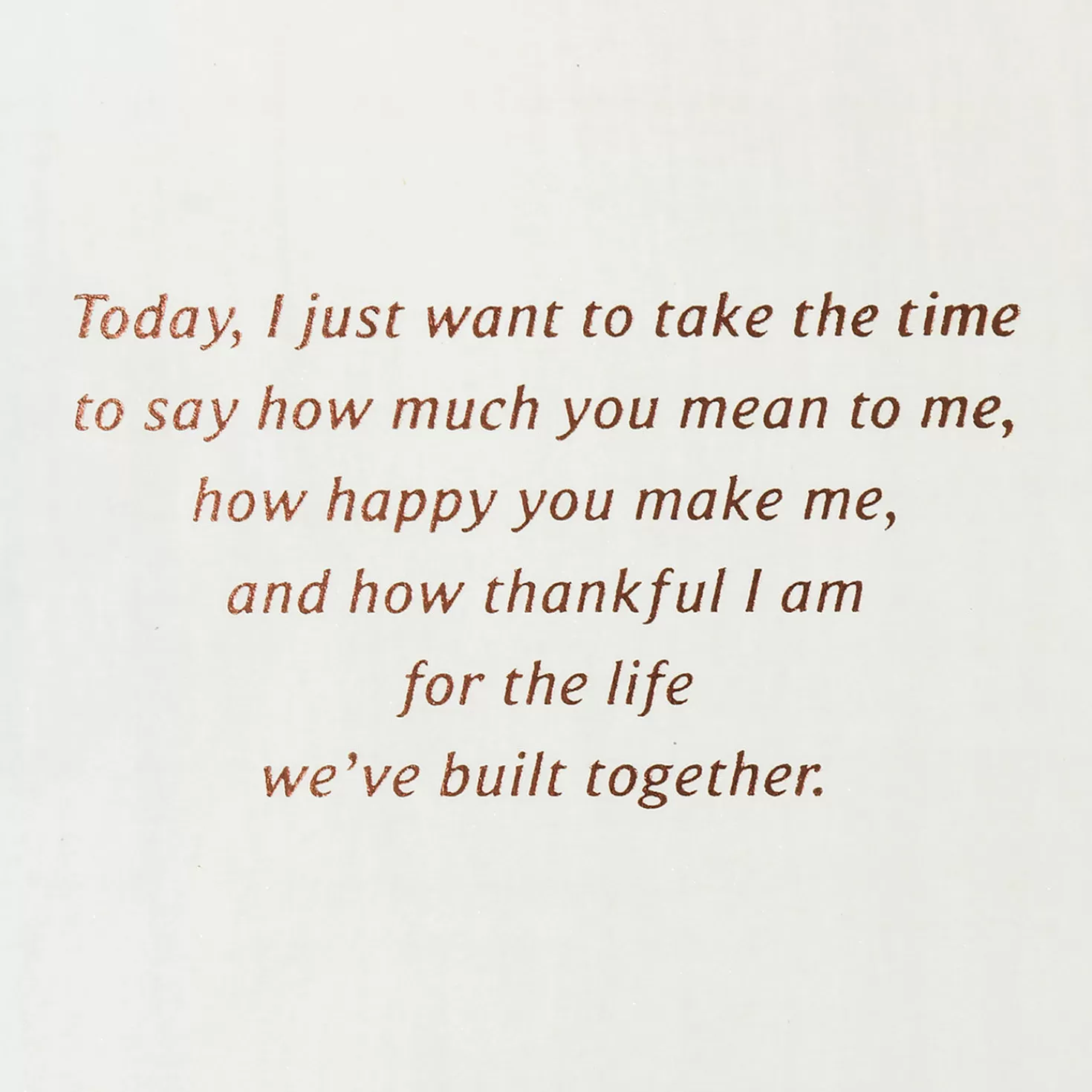 Anniversary>Hallmark So Grateful For Your Love Anniversary Card For Husband