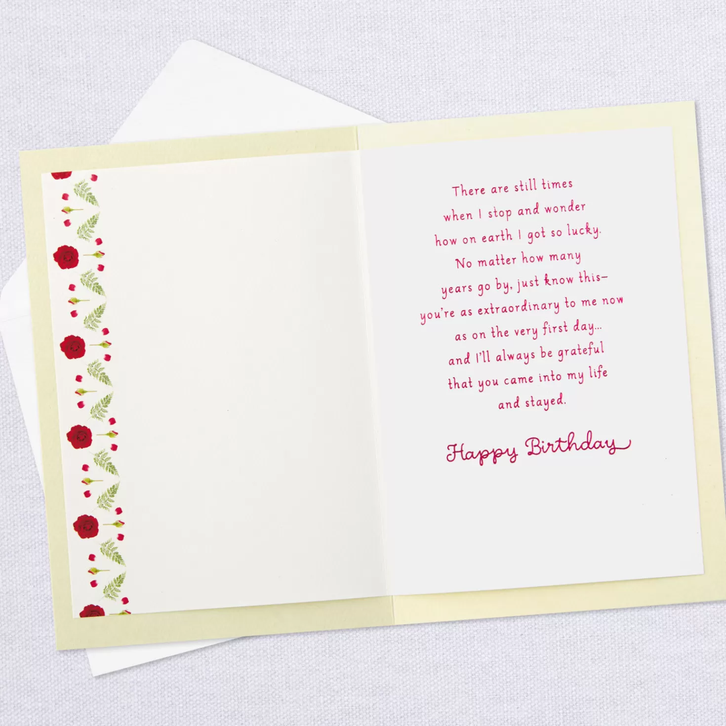 Birthday>Hallmark So Grateful You Came Into My Life Birthday Card For Her