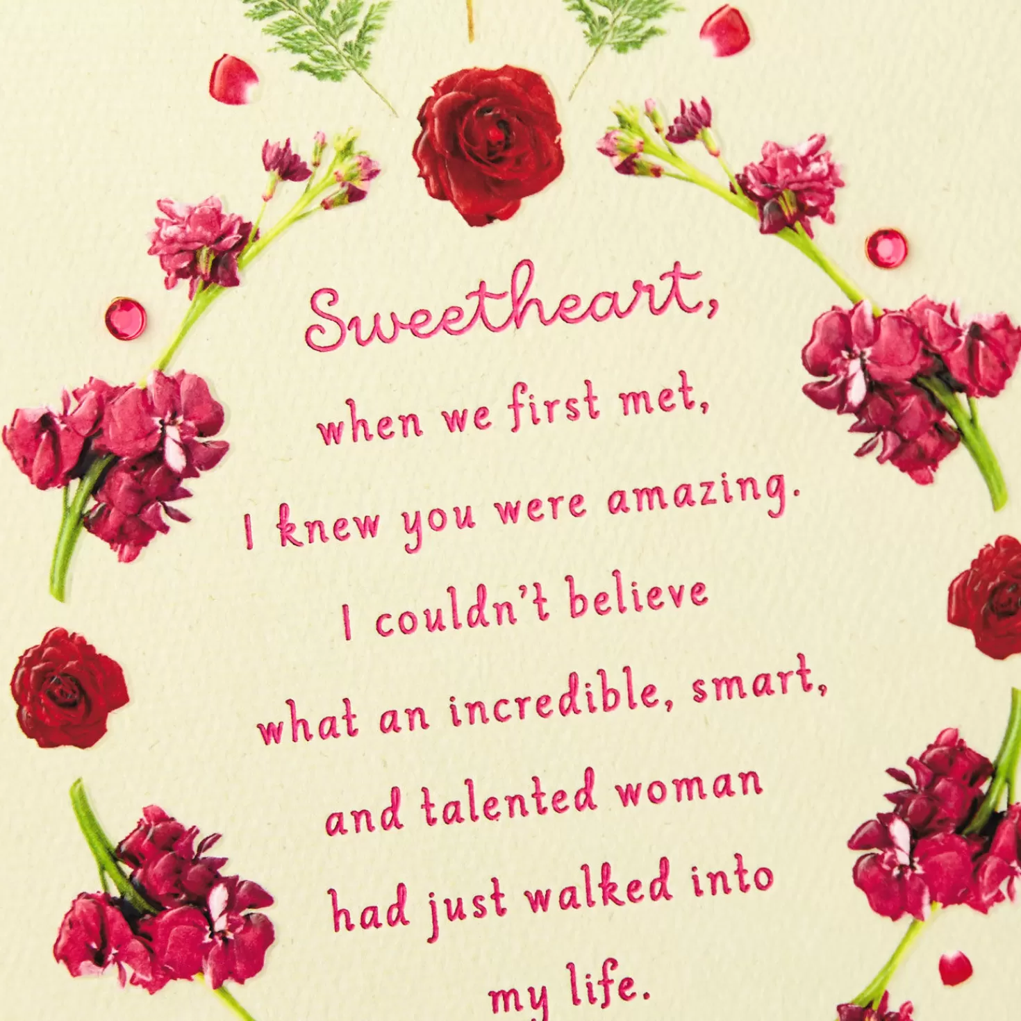 Birthday>Hallmark So Grateful You Came Into My Life Birthday Card For Her