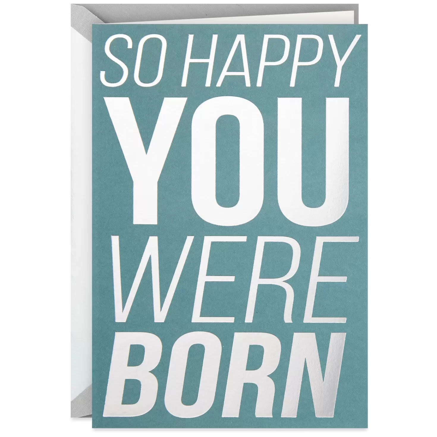 Birthday>Hallmark So Happy You Were Born Birthday Card