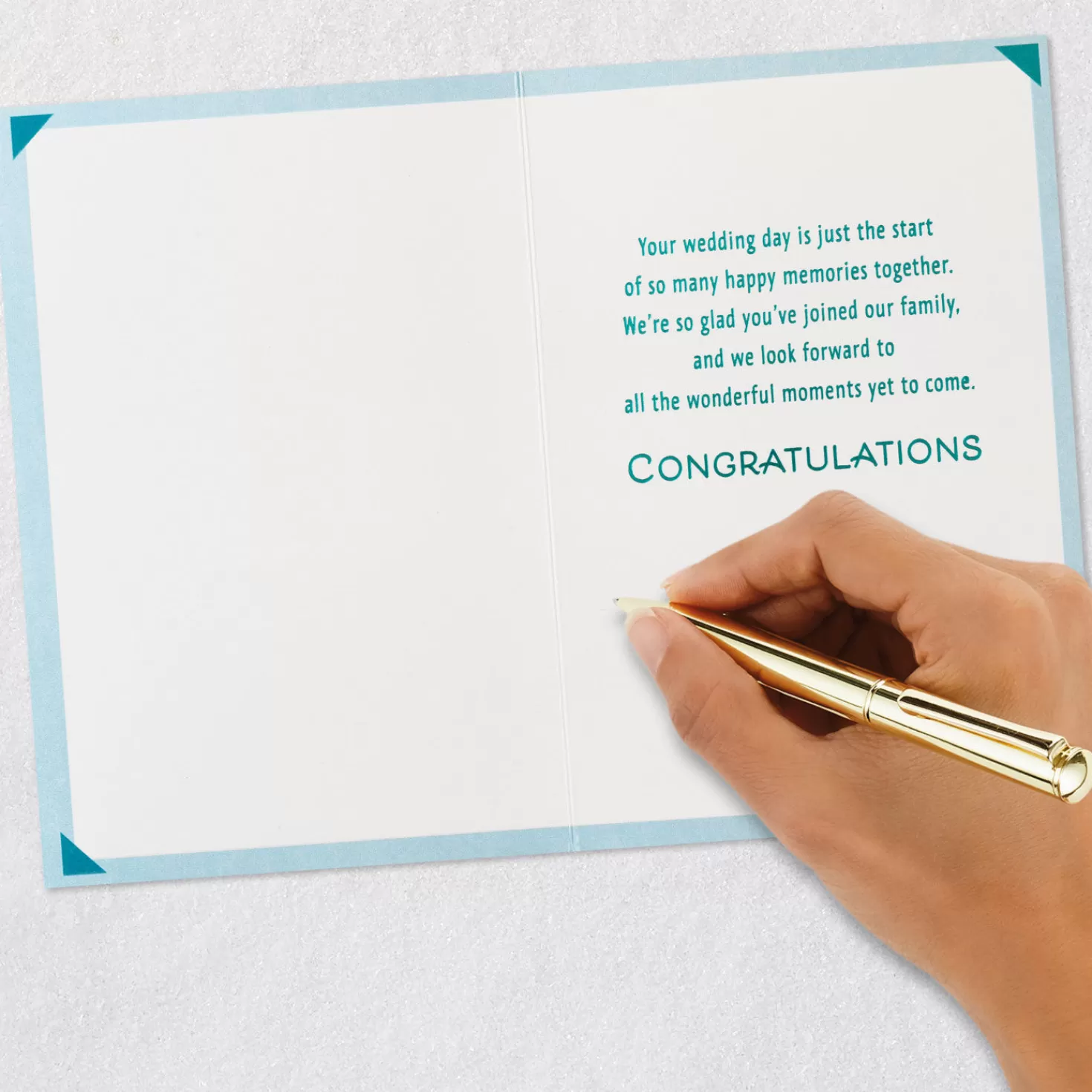 New So Happy You'Ve Joined Our Family Wedding Card For Son-In-Law Wedding