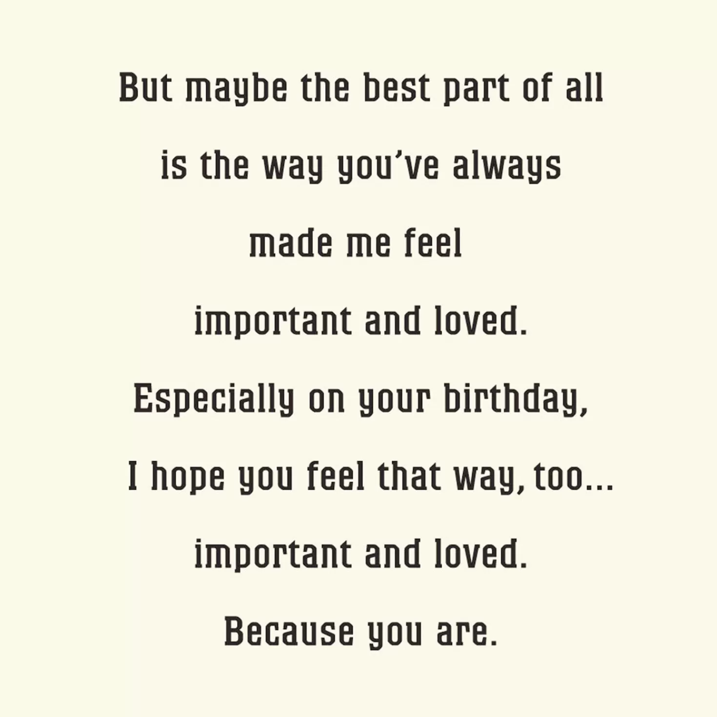 Birthday>Hallmark So Important And Loved Birthday Card