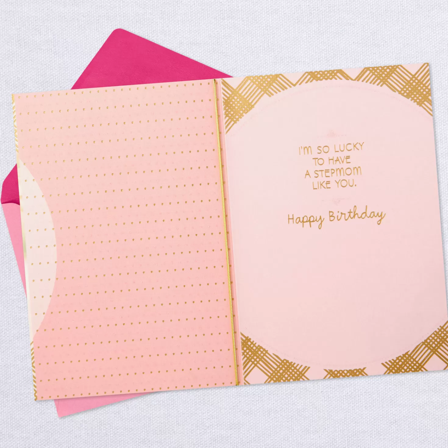 Birthday>Hallmark So Lucky To Have You Birthday Card For Stepmom