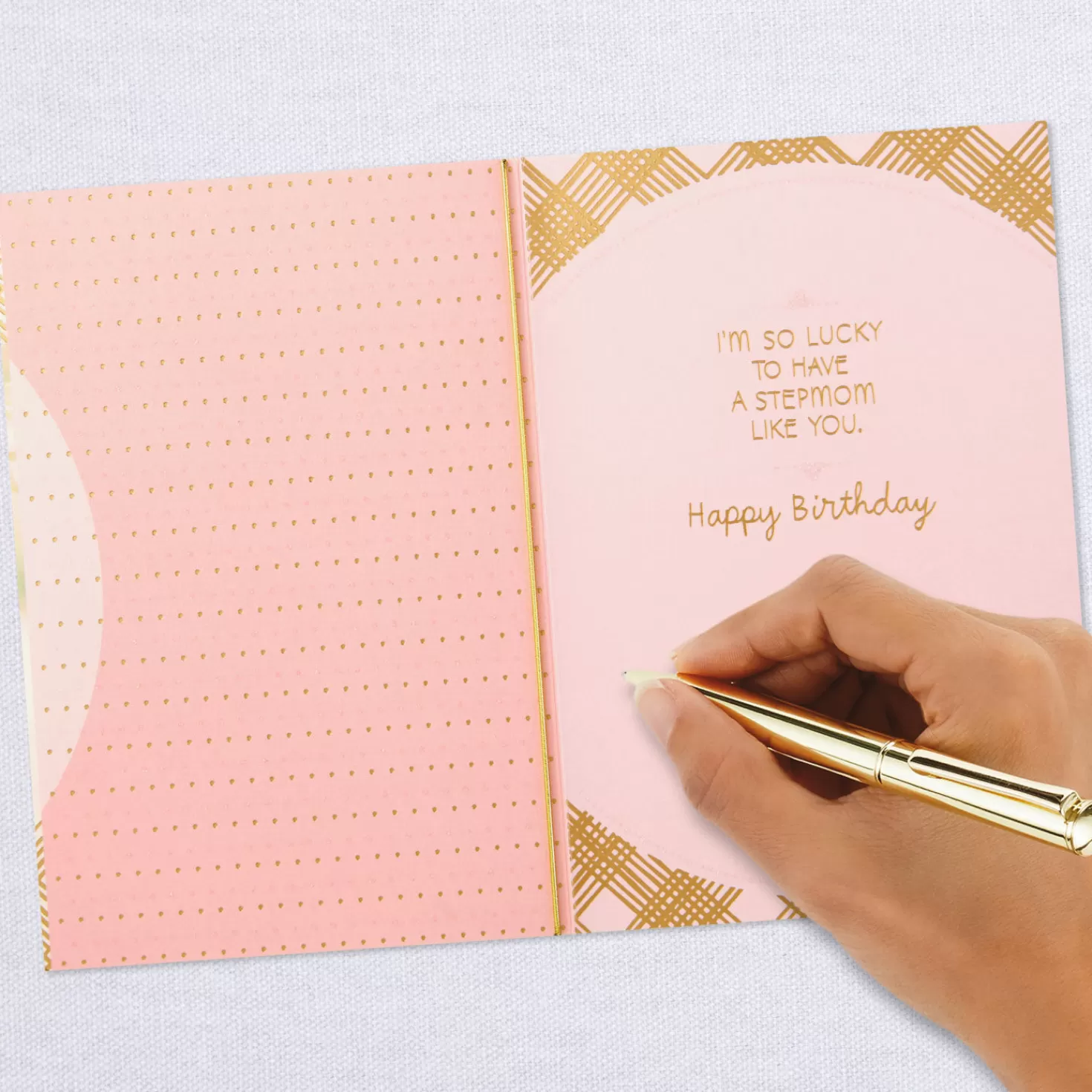 Birthday>Hallmark So Lucky To Have You Birthday Card For Stepmom