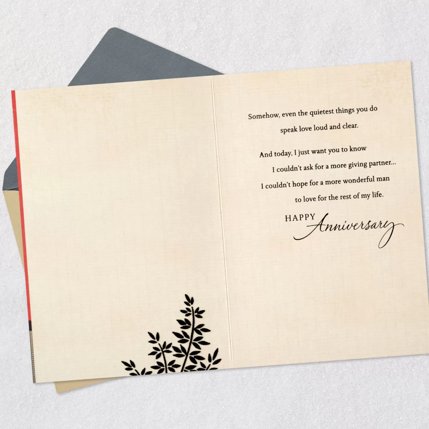 Anniversary>Hallmark So Many Reasons To Love You Anniversary Card For Him