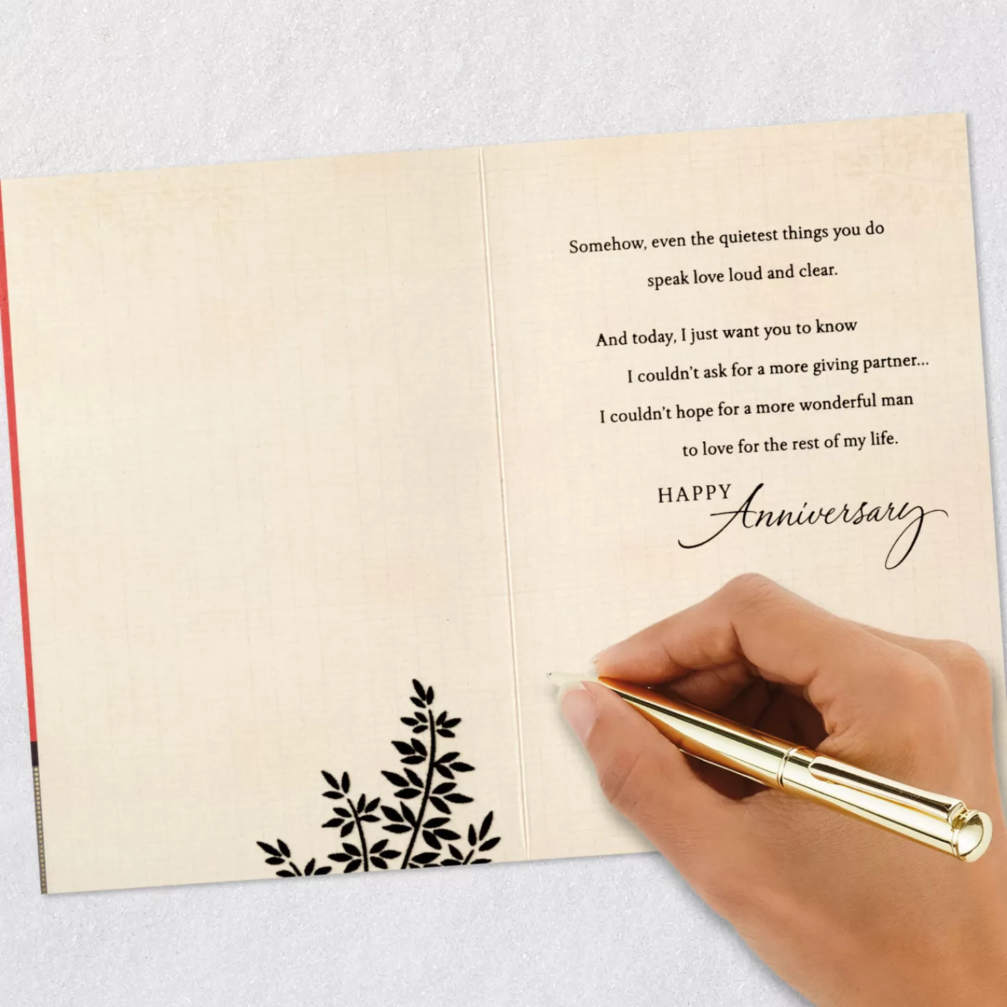 Anniversary>Hallmark So Many Reasons To Love You Anniversary Card For Him