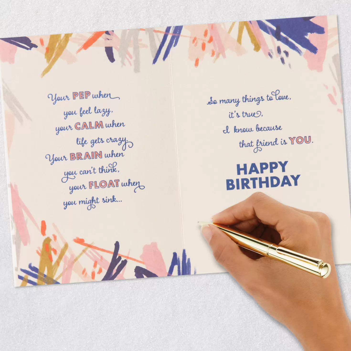 Birthday>Hallmark So Many Things To Love About You Birthday Card For Friend